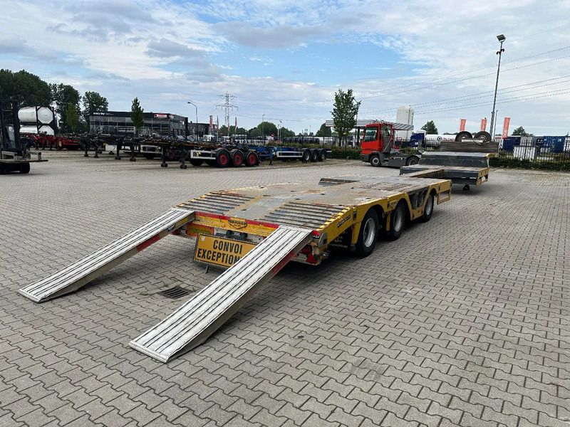 Broshuis E-2190/27 lowloader, wheel well, 4,1m extendable, steering axle - Puspiekabe zema profila platforma: foto 5 Broshuis E-2190/27 lowloader, wheel well, 4,1m extendable, steering axle - Puspiekabe zema profila platforma: foto 5