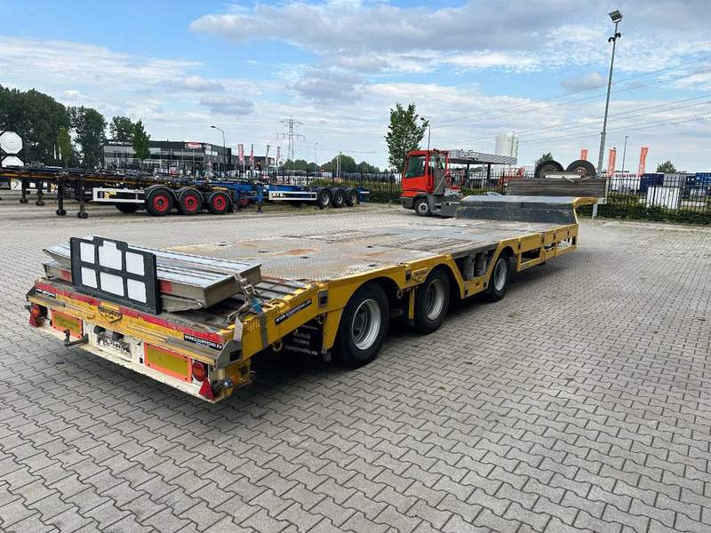 Broshuis E-2190/27 lowloader, wheel well, 4,1m extendable, steering axle - Puspiekabe zema profila platforma: foto 5 Broshuis E-2190/27 lowloader, wheel well, 4,1m extendable, steering axle - Puspiekabe zema profila platforma: foto 5
