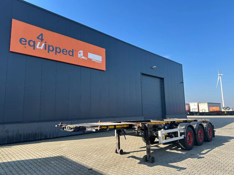 Burg 20FT / 20FT SWAP ADR, 3.690kg, SAF INTRADISC, 2 liftassen, APK/ADR: 9/2025 - Puspiekabe noņemamā virsbūve/ Konteineru vedējs: foto 1 Burg 20FT / 20FT SWAP ADR, 3.690kg, SAF INTRADISC, 2 liftassen, APK/ADR: 9/2025 - Puspiekabe noņemamā virsbūve/ Konteineru vedējs: foto 1
