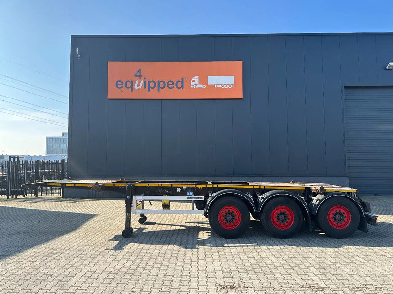 Burg 20FT / 20FT SWAP ADR, 3.690kg, SAF INTRADISC, 2 liftassen, APK/ADR: 9/2025 - Puspiekabe noņemamā virsbūve/ Konteineru vedējs: foto 2 Burg 20FT / 20FT SWAP ADR, 3.690kg, SAF INTRADISC, 2 liftassen, APK/ADR: 9/2025 - Puspiekabe noņemamā virsbūve/ Konteineru vedējs: foto 2