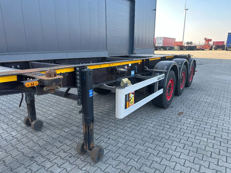 Puspiekabe noņemamā virsbūve/ Konteineru vedējs Burg 20FT / 20FT SWAP ADR (EX/II, EX/III, FL, AT) Chassis, 3.690kg, SAF INTRADISC, 2x Liftaxle, NL-chassis: foto 18