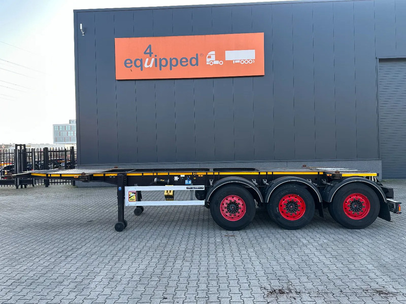 Burg 20FT + 20FT SWAP ADR (EX/II, EX/III, FL, AT) Chassis, empty weight: 3.690kg, SAF INTRADISC, 2x Liftaxle, NL-chassis, APK/ADR: 08 - Puspiekabe noņemamā virsbūve/ Konteineru vedējs: foto 2 Burg 20FT + 20FT SWAP ADR (EX/II, EX/III, FL, AT) Chassis, empty weight: 3.690kg, SAF INTRADISC, 2x Liftaxle, NL-chassis, APK/ADR: 08 - Puspiekabe noņemamā virsbūve/ Konteineru vedējs: foto 2