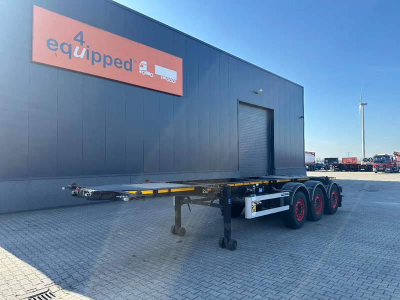 Burg 20FT / 20FT SWAP ADR (EX/II, EX/III, FL, AT), Leergewicht : 3.690kg, SAF INTRADISC, 2x Liftachse, NL-Chassis, APK/ADR: 08-2025 - Puspiekabe noņemamā virsbūve/ Konteineru vedējs: foto 1 Burg 20FT / 20FT SWAP ADR (EX/II, EX/III, FL, AT), Leergewicht : 3.690kg, SAF INTRADISC, 2x Liftachse, NL-Chassis, APK/ADR: 08-2025 - Puspiekabe noņemamā virsbūve/ Konteineru vedējs: foto 1