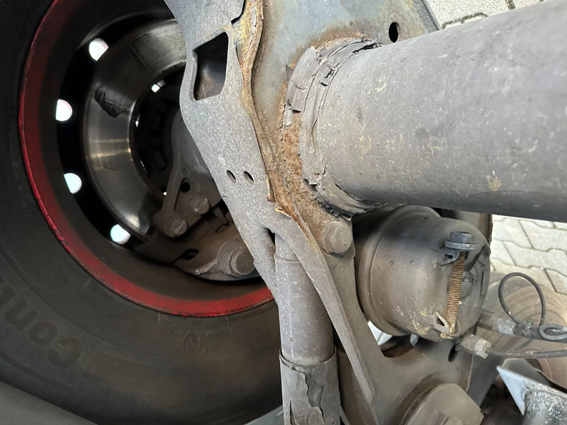 Puspiekabe noņemamā virsbūve/ Konteineru vedējs Burg 20FT ADR (EX/II, EX/III, FL, AT), Leeggewicht: 3.690kg, SAF INTRADISC, 2x liftaxle, ALCOA, NL-Chassis: foto 19