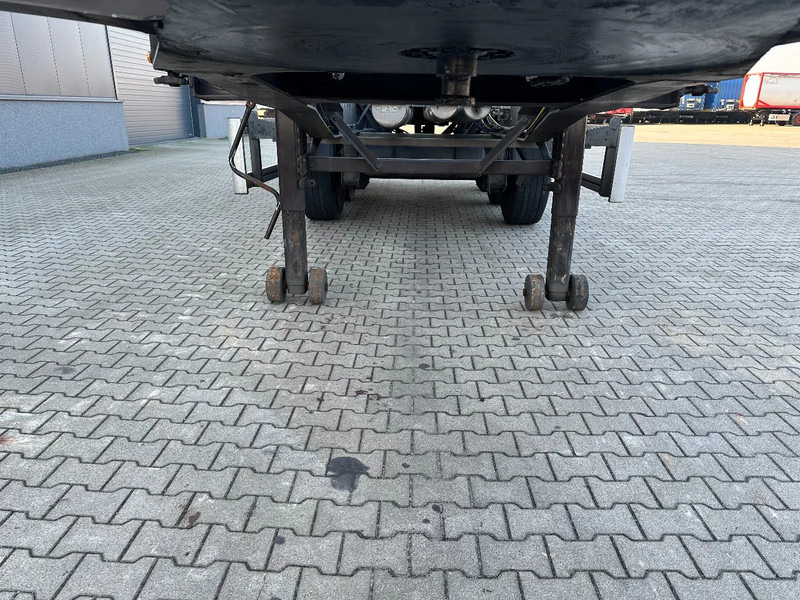 Puspiekabe noņemamā virsbūve/ Konteineru vedējs Burg 20FT ADR (EX/II, EX/III, FL, AT), Leeggewicht: 3.690kg, SAF INTRADISC, 2x liftaxle, ALCOA, NL-Chassis: foto 6