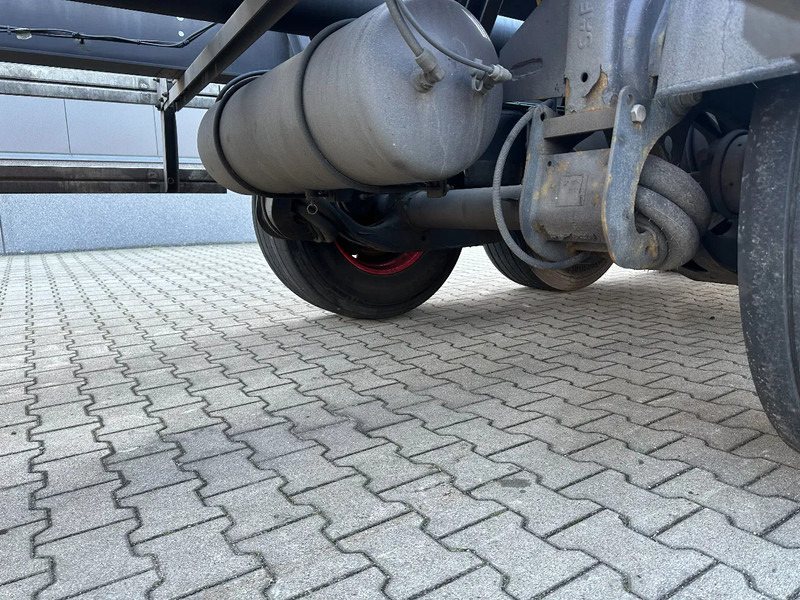 Puspiekabe noņemamā virsbūve/ Konteineru vedējs Burg 20FT ADR (EX/II, EX/III, FL, AT), Leeggewicht: 3.690kg, SAF INTRADISC, 2x liftaxle, ALCOA, NL-Chassis: foto 16