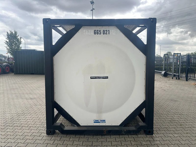 CIMC 20FT ISO / 25.020L-1-COMP. / L4BN / UN Portable / T11 / test: 09-2027 - Uzglabāšanas tvertne: foto 5 CIMC 20FT ISO / 25.020L-1-COMP. / L4BN / UN Portable / T11 / test: 09-2027 - Uzglabāšanas tvertne: foto 5