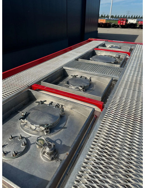 Tank konteiners pārvadāšana ķimikāliju CIMC 20FT ISO, 25.080L / 1-COMP / 3 BAFFELS / 4 covers, 5Y valid until 12/2026: foto 10