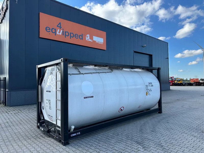 CIMC NEW / UNUSED, for FOOD STUFF or CHEMICAL, 20FT ISO, 25.030L, L4BN, UN Portable, T11, test: 1-2027 - Uzglabāšanas tvertne: foto 1 CIMC NEW / UNUSED, for FOOD STUFF or CHEMICAL, 20FT ISO, 25.030L, L4BN, UN Portable, T11, test: 1-2027 - Uzglabāšanas tvertne: foto 1