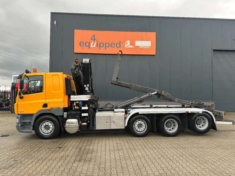DAF CF 85.410 8x2 / HMF 3000 K6 crane (30T/m 6x extendable) + remote / HYVALIFT 26Tkg HOOK, / EURO-5 / NL-TRUCK - Pacēlājs ar āķi, Kravas auto ar manipulatoru: foto 5 DAF CF 85.410 8x2 / HMF 3000 K6 crane (30T/m 6x extendable) + remote / HYVALIFT 26Tkg HOOK, / EURO-5 / NL-TRUCK - Pacēlājs ar āķi, Kravas auto ar manipulatoru: foto 5