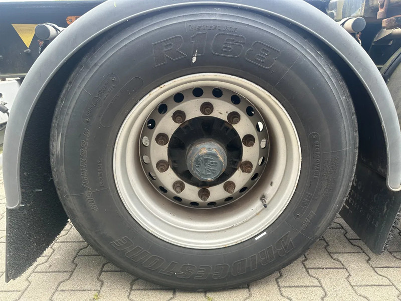 Puspiekabe noņemamā virsbūve/ Konteineru vedējs Diversen 20FT GOOSENECK ADR CHASSIS, BPW + DISC, ADR (FL, AT, OX), 4x available: foto 15