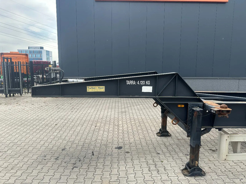 Puspiekabe noņemamā virsbūve/ Konteineru vedējs Diversen 20FT GOOSENECK ADR CHASSIS, BPW + DISC, ADR (FL, AT, OX), 4x available: foto 9