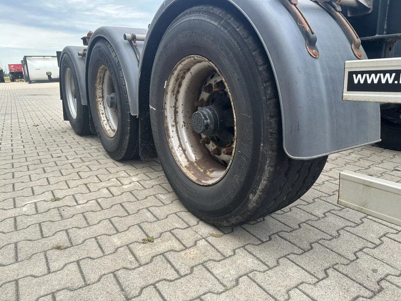 Puspiekabe noņemamā virsbūve/ Konteineru vedējs Diversen 20FT GOOSENECK ADR CHASSIS, BPW + DISC, ADR (FL, AT, OX), 4x available: foto 16