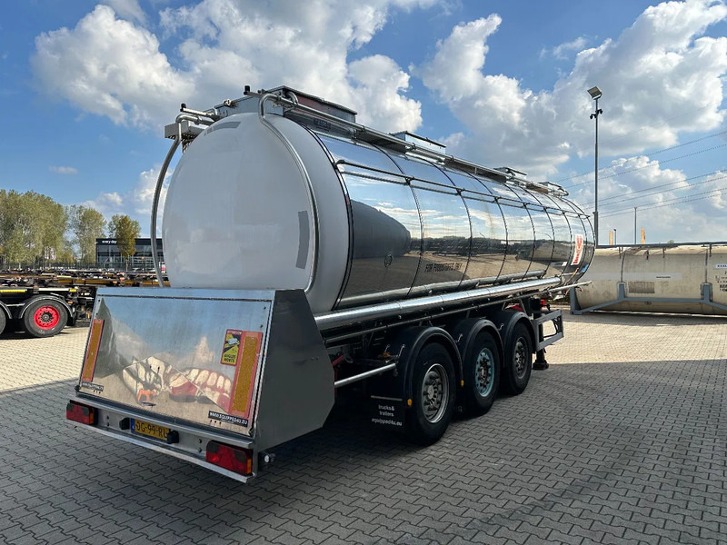 Feldbinder LEBENSMITTEL / LEVENSMIDDELEN FOOD / 33.500L / 3-COMP / PUMPE / NL-trailer / APK: 09-2026 - Puspiekabe cisterna: foto 3 Feldbinder LEBENSMITTEL / LEVENSMIDDELEN FOOD / 33.500L / 3-COMP / PUMPE / NL-trailer / APK: 09-2026 - Puspiekabe cisterna: foto 3
