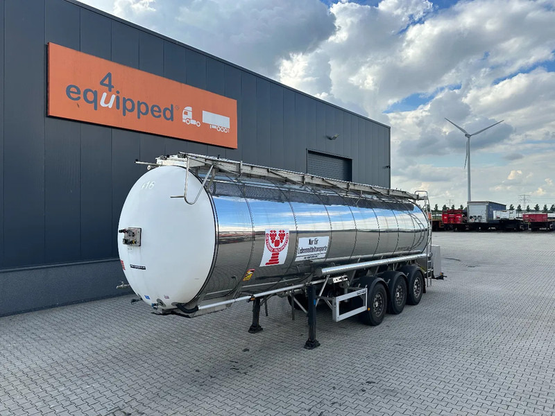 Feldbinder LEVENSMIDDELEN / FOOD / LEBENSMITTEL / 33.500L / 3-COMP / POMP / NL-trailer / APK: 03-2026 - Puspiekabe cisterna: foto 1 Feldbinder LEVENSMIDDELEN / FOOD / LEBENSMITTEL / 33.500L / 3-COMP / POMP / NL-trailer / APK: 03-2026 - Puspiekabe cisterna: foto 1