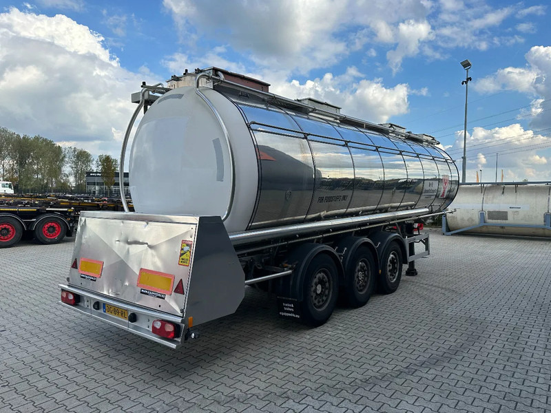 Feldbinder LEVENSMIDDELEN / FOOD / LEBENSMITTEL / 33.500L / 3-COMP / POMP / NL-trailer / APK: 03-2026 - Puspiekabe cisterna: foto 3 Feldbinder LEVENSMIDDELEN / FOOD / LEBENSMITTEL / 33.500L / 3-COMP / POMP / NL-trailer / APK: 03-2026 - Puspiekabe cisterna: foto 3