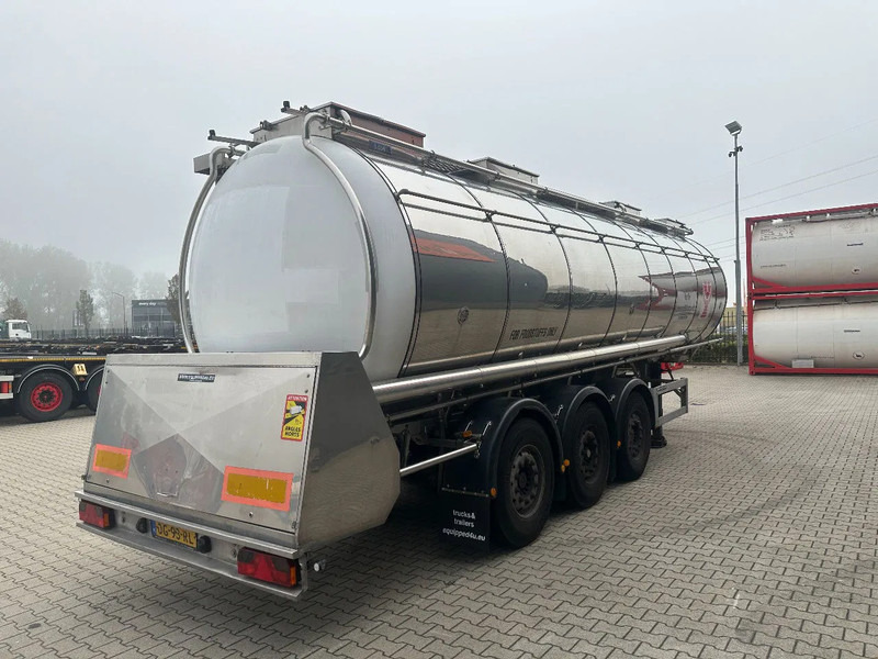 Feldbinder LEVENSMIDDELEN / FOOD / LEBENSMITTEL / 33.500L / 3-COMP / POMP / NL-trailer / APK: 09-2026, 10x beschikbaar - Puspiekabe cisterna: foto 3 Feldbinder LEVENSMIDDELEN / FOOD / LEBENSMITTEL / 33.500L / 3-COMP / POMP / NL-trailer / APK: 09-2026, 10x beschikbaar - Puspiekabe cisterna: foto 3