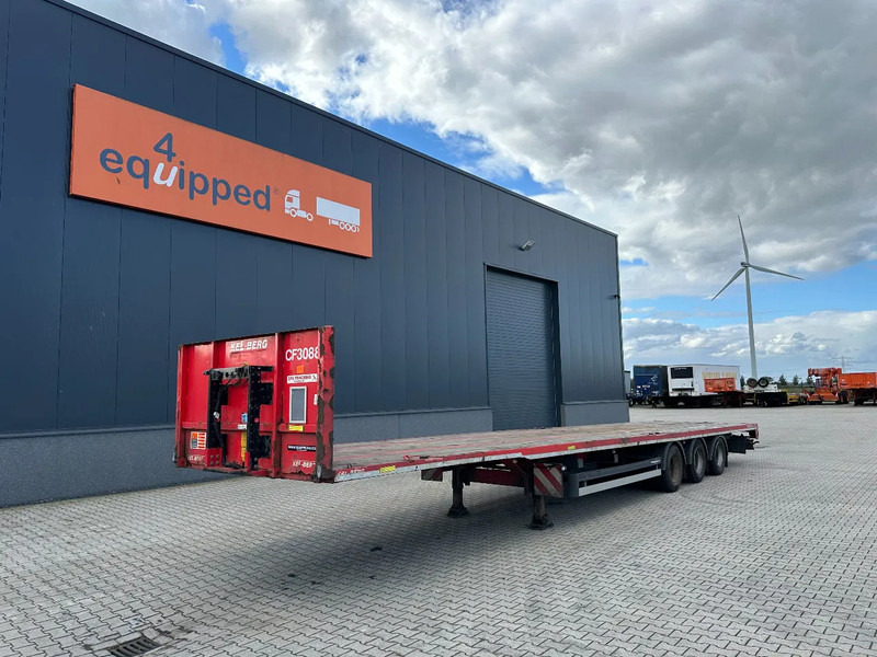 KEL-BERG HEAVY-DUTY MEGA FLATBED, 1x 40FT / 2x 20FT HECKBÜNDIG, SAF + DISC, MOT: 09/2025, NL trailer - Puspiekabe noņemamā virsbūve/ Konteineru vedējs: foto 1 KEL-BERG HEAVY-DUTY MEGA FLATBED, 1x 40FT / 2x 20FT HECKBÜNDIG, SAF + DISC, MOT: 09/2025, NL trailer - Puspiekabe noņemamā virsbūve/ Konteineru vedējs: foto 1