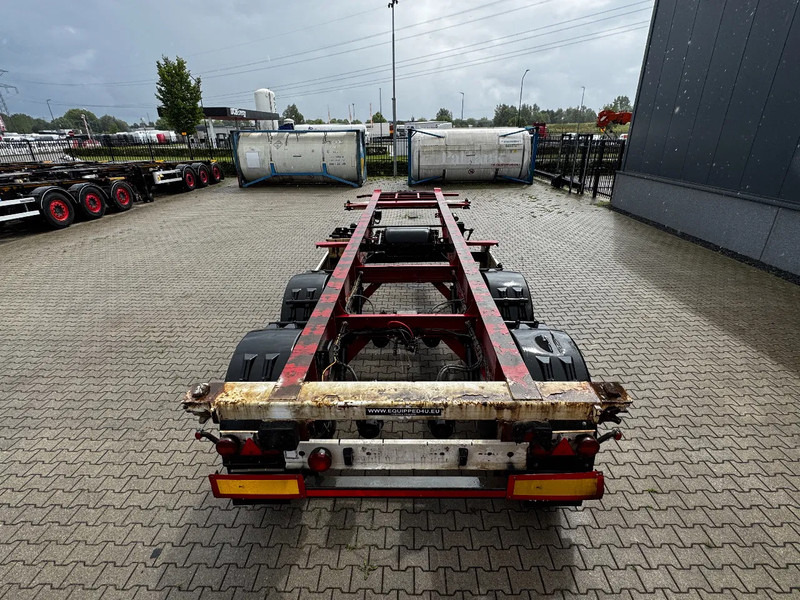 Krone 2-axle 20FT chassis, BPW + drumbrakes, airsuspension, empty weight: 3.180kg, 2x available - Puspiekabe noņemamā virsbūve/ Konteineru vedējs: foto 4 Krone 2-axle 20FT chassis, BPW + drumbrakes, airsuspension, empty weight: 3.180kg, 2x available - Puspiekabe noņemamā virsbūve/ Konteineru vedējs: foto 4