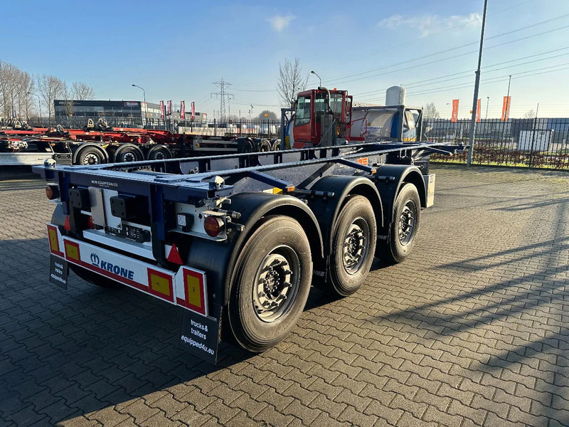 Krone NEW / DIRECT AVAILABLE 20FT ADR-CHASSIS, DISCBRAKES, LIFTAXLE, 2x available - Puspiekabe noņemamā virsbūve/ Konteineru vedējs: foto 3 Krone NEW / DIRECT AVAILABLE 20FT ADR-CHASSIS, DISCBRAKES, LIFTAXLE, 2x available - Puspiekabe noņemamā virsbūve/ Konteineru vedējs: foto 3