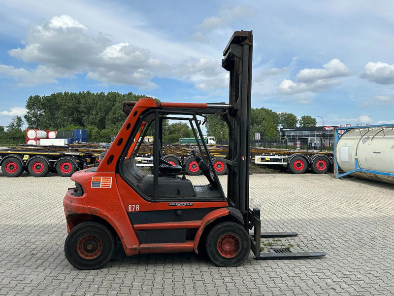 Linde H80D-03 FORKLIFT, 8000KG, duplex, 6 cil. Deutz diesel, 12.200hrs, - Dīzeļiekrāvējs: foto 5 Linde H80D-03 FORKLIFT, 8000KG, duplex, 6 cil. Deutz diesel, 12.200hrs, - Dīzeļiekrāvējs: foto 5