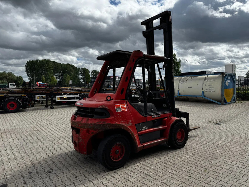 Linde H80D FORKLIFT, 8000KG, duplex, 6 cil. Deutz diesel, 14.934hrs, - Dīzeļiekrāvējs: foto 4 Linde H80D FORKLIFT, 8000KG, duplex, 6 cil. Deutz diesel, 14.934hrs, - Dīzeļiekrāvējs: foto 4
