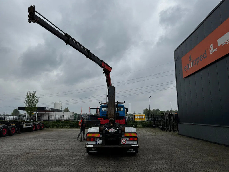 MAN FE 410A, 6x4, EURO 2, Palfinger PK17000 Crane + VDL HOOK, full spring, manual gearbox, MOT 9/2025 - Pacēlājs ar āķi, Kravas auto ar manipulatoru: foto 5 MAN FE 410A, 6x4, EURO 2, Palfinger PK17000 Crane + VDL HOOK, full spring, manual gearbox, MOT 9/2025 - Pacēlājs ar āķi, Kravas auto ar manipulatoru: foto 5
