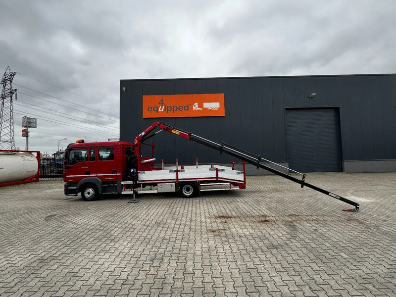 MAN TGL 8.180 Dubbele Cabine (DOKA), HMF535 K3 kraan met slechts 283 uur en 211.164km, EURO-6, oprij-platen, NL-truck, APK: 11/2025 - Autovedējs, Kravas auto ar manipulatoru: foto 1 MAN TGL 8.180 Dubbele Cabine (DOKA), HMF535 K3 kraan met slechts 283 uur en 211.164km, EURO-6, oprij-platen, NL-truck, APK: 11/2025 - Autovedējs, Kravas auto ar manipulatoru: foto 1
