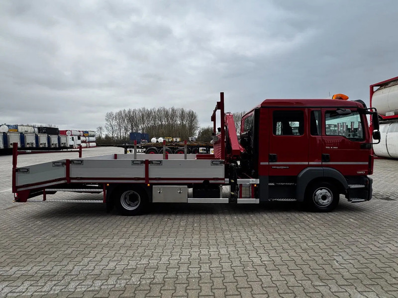 MAN TGL 8.180 Dubbele Cabine (DOKA), HMF535 K3 kraan met slechts 283 uur en 211.164km, EURO-6, oprij-platen, NL-truck, APK: 11/2025 - Autovedējs, Kravas auto ar manipulatoru: foto 3 MAN TGL 8.180 Dubbele Cabine (DOKA), HMF535 K3 kraan met slechts 283 uur en 211.164km, EURO-6, oprij-platen, NL-truck, APK: 11/2025 - Autovedējs, Kravas auto ar manipulatoru: foto 3