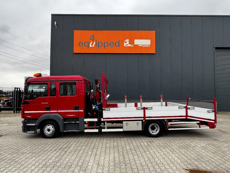 MAN TGL 8.180 Dubbele Cabine (DOKA), HMF535 K3 kraan met slechts 283 uur en 211.164km, EURO-6, oprij-platen, NL-truck, APK: 11/2025 - Autovedējs, Kravas auto ar manipulatoru: foto 2 MAN TGL 8.180 Dubbele Cabine (DOKA), HMF535 K3 kraan met slechts 283 uur en 211.164km, EURO-6, oprij-platen, NL-truck, APK: 11/2025 - Autovedējs, Kravas auto ar manipulatoru: foto 2