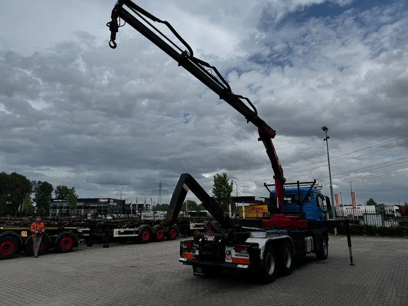 MAN TGS 33.440 6x4, EURO-4, HMF 1823 Crane + VDL HOOK, full spring, manual gearbox, MOT 03/2026 - Pacēlājs ar āķi, Kravas auto ar manipulatoru: foto 4 MAN TGS 33.440 6x4, EURO-4, HMF 1823 Crane + VDL HOOK, full spring, manual gearbox, MOT 03/2026 - Pacēlājs ar āķi, Kravas auto ar manipulatoru: foto 4