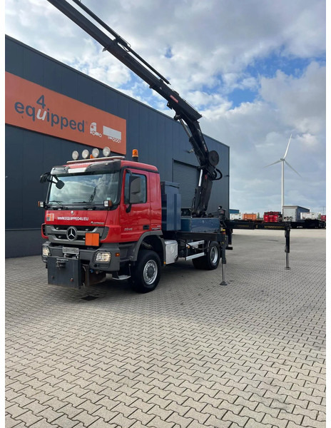 Mercedes-Benz Actros 2046 4x4 / FULL SPRING / HIAB 288 EP 5 HIPRO Crane / EURO-5 - Kravas auto ar manipulatoru: foto 2 Mercedes-Benz Actros 2046 4x4 / FULL SPRING / HIAB 288 EP 5 HIPRO Crane / EURO-5 - Kravas auto ar manipulatoru: foto 2