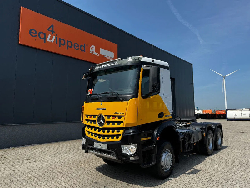 Mercedes-Benz Arocs 3345 6x6, FULL SPRING SUSPENSION, BIG AXLES, 335.239KM, HEAVY DUTY, HYDRAULICS, MOT: 05/2026, EURO 6 - Šasija kravas automašīna: foto 1 Mercedes-Benz Arocs 3345 6x6, FULL SPRING SUSPENSION, BIG AXLES, 335.239KM, HEAVY DUTY, HYDRAULICS, MOT: 05/2026, EURO 6 - Šasija kravas automašīna: foto 1