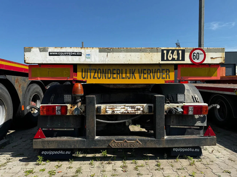 Nooteboom OVB-73-04, 73 tons 4-axle Ballast trailer, 3 hydraulic steering axles, 75% tyres, MOT 03/2026 - Bortu puspiekabe/ Platforma: foto 4 Nooteboom OVB-73-04, 73 tons 4-axle Ballast trailer, 3 hydraulic steering axles, 75% tyres, MOT 03/2026 - Bortu puspiekabe/ Platforma: foto 4