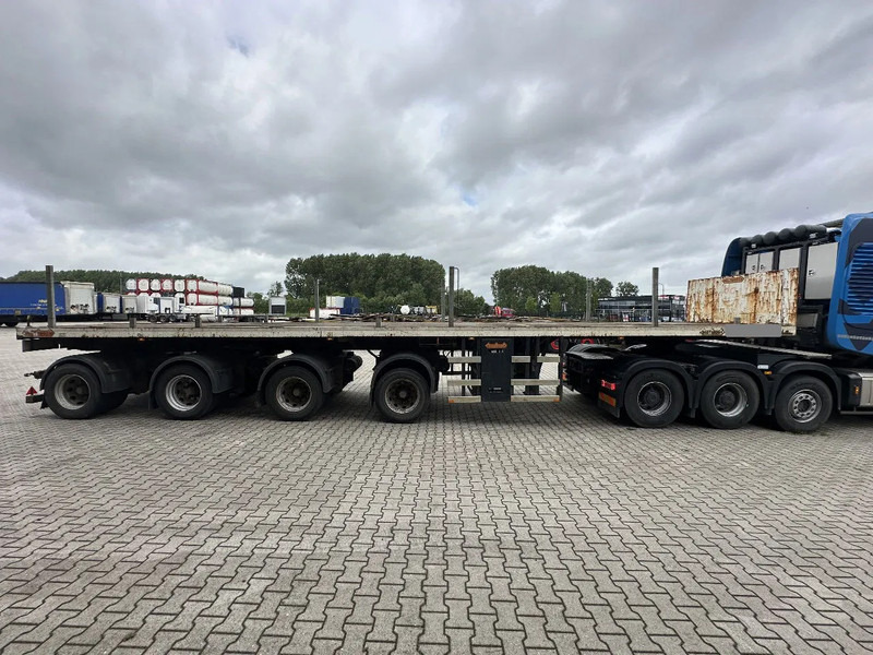 Nooteboom OVB-73-04, 73 tons Ballast trailer, 4 axles, 3 hydraulic steering axles, 75% tyres, MOT 03/2026 - Bortu puspiekabe/ Platforma: foto 3 Nooteboom OVB-73-04, 73 tons Ballast trailer, 4 axles, 3 hydraulic steering axles, 75% tyres, MOT 03/2026 - Bortu puspiekabe/ Platforma: foto 3