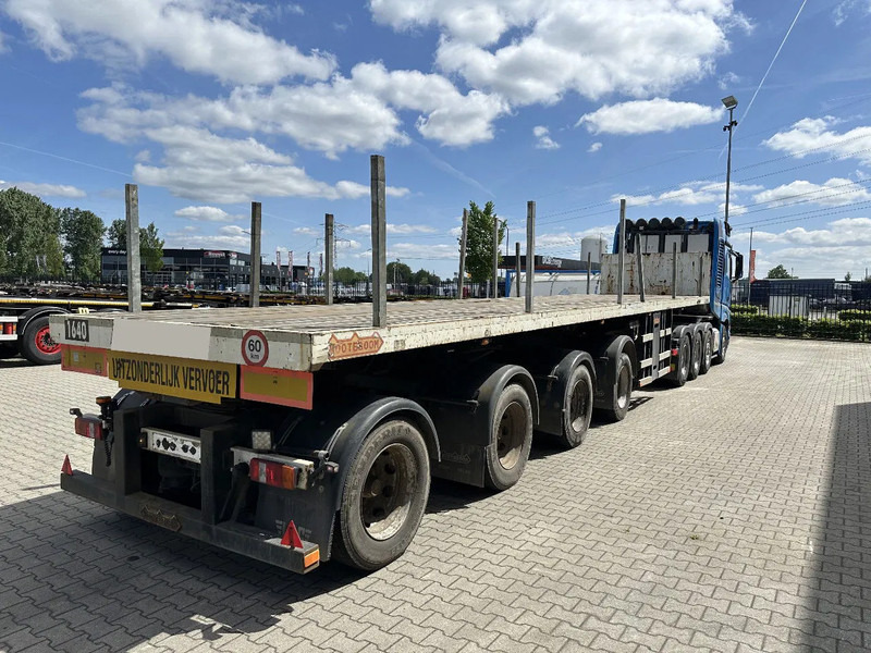 Nooteboom OVB-73-04, 73 tons Ballast trailer, 4 axles, 3 hydraulic steering axles - Bortu puspiekabe/ Platforma: foto 4 Nooteboom OVB-73-04, 73 tons Ballast trailer, 4 axles, 3 hydraulic steering axles - Bortu puspiekabe/ Platforma: foto 4