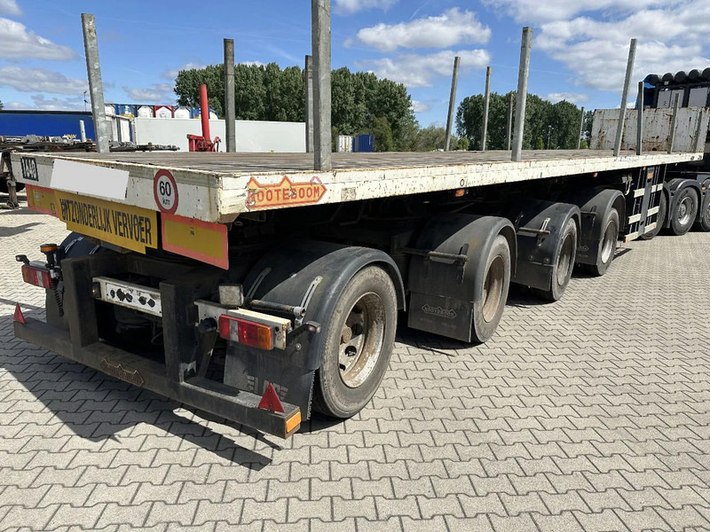 Nooteboom OVB-73-04, 73 tons Ballast trailer, 4 axles, 3 hydraulic steering axles - Bortu puspiekabe/ Platforma: foto 5 Nooteboom OVB-73-04, 73 tons Ballast trailer, 4 axles, 3 hydraulic steering axles - Bortu puspiekabe/ Platforma: foto 5