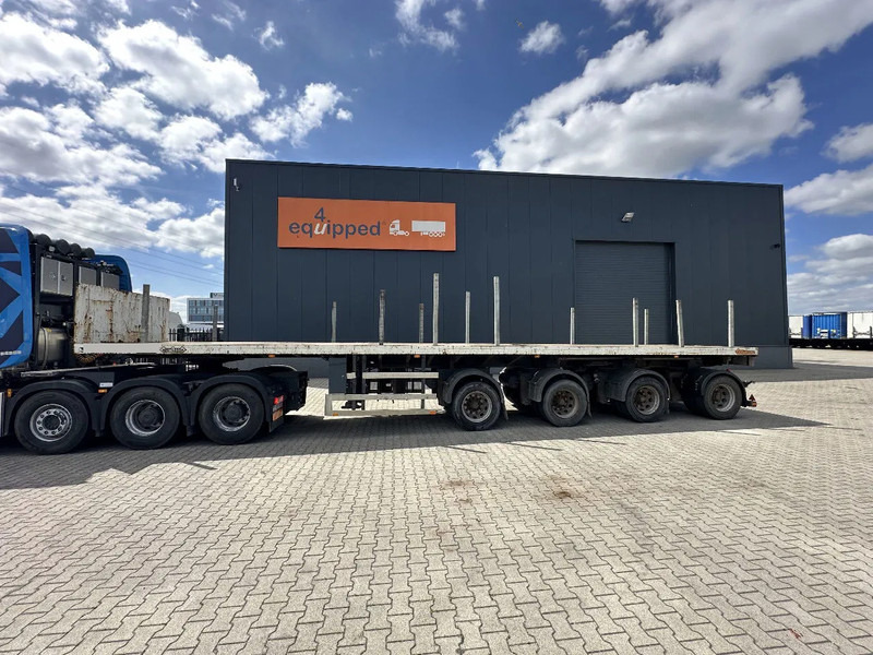 Nooteboom OVB-73-04, 73 tons Ballast trailer, 4 axles, 3 hydraulic steering axles - Bortu puspiekabe/ Platforma: foto 2 Nooteboom OVB-73-04, 73 tons Ballast trailer, 4 axles, 3 hydraulic steering axles - Bortu puspiekabe/ Platforma: foto 2