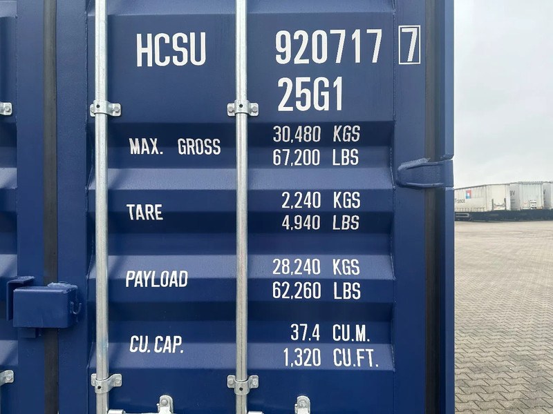 Jaunā Jūras konteiners Onbekend NEW 20FT HIGH CUBE DV 9'6" container, 3x available: foto 13