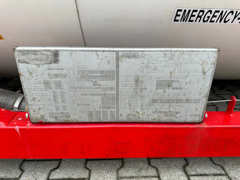 Uzglabāšanas tvertne pārvadāšana degvielas SINGAMAS 20FT ISO, 26.000L/1-COMP/3 BAFFELS/3 manholes, 5Y inspection: 06/2027: foto 14