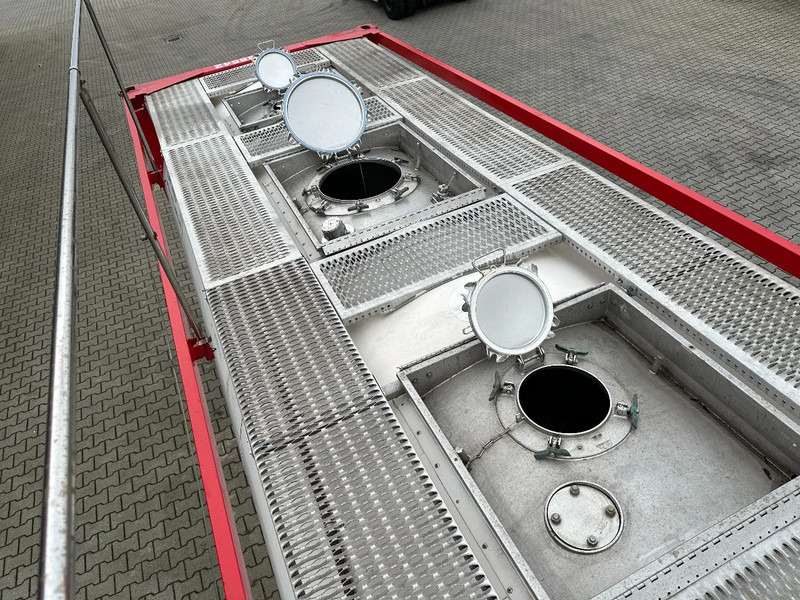 Uzglabāšanas tvertne pārvadāšana degvielas SINGAMAS 20FT ISO, 26.000L/1-COMP/3 BAFFELS/3 manholes, 5Y inspection: 06/2027: foto 16