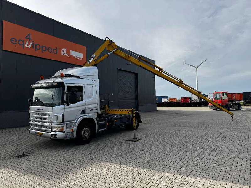 Scania P114-340 + HIAB 19-5 crane + remote / Euro-3 / 3 pedals / NL-truck / APK: 12-2025 - Kravas auto ar manipulatoru: foto 3 Scania P114-340 + HIAB 19-5 crane + remote / Euro-3 / 3 pedals / NL-truck / APK: 12-2025 - Kravas auto ar manipulatoru: foto 3