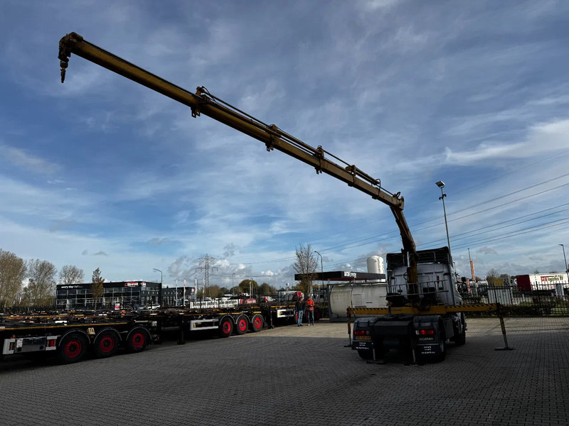 Scania P114-340 + HIAB 19-5 crane + remote / Euro-3 / 3 pedals / NL-truck / APK: 12-2025 līzingu Scania P114-340 + HIAB 19-5 crane + remote / Euro-3 / 3 pedals / NL-truck / APK: 12-2025: foto 11