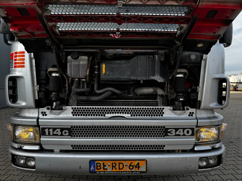 Scania P114-340 + HIAB 19-5 crane + remote / Euro-3 / 3 pedals / NL-truck / APK: 12-2025 līzingu Scania P114-340 + HIAB 19-5 crane + remote / Euro-3 / 3 pedals / NL-truck / APK: 12-2025: foto 10