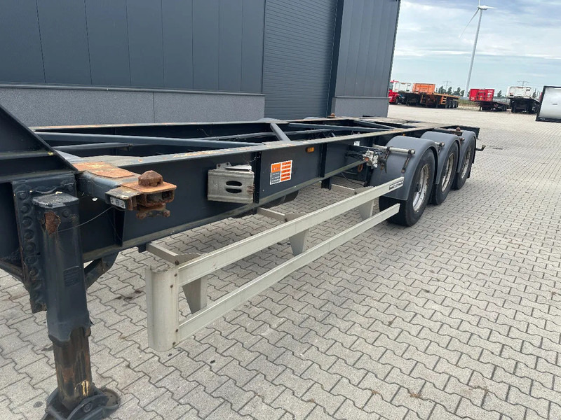 Puspiekabe noņemamā virsbūve/ Konteineru vedējs TURBOS HOET Turbo's Hoet 20FT High Cube GOOSENECK ADR CHASSIS / BPW + DISC / ADR (FL, AT, OX) / NL- trailer / APK / 2x available: foto 10 Puspiekabe noņemamā virsbūve/ Konteineru vedējs TURBOS HOET Turbo's Hoet 20FT High Cube GOOSENECK ADR CHASSIS / BPW + DISC / ADR (FL, AT, OX) / NL- trailer / APK / 2x available: foto 10