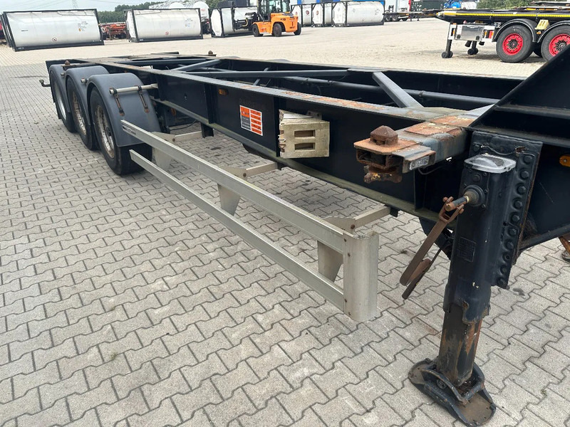 Puspiekabe noņemamā virsbūve/ Konteineru vedējs TURBOS HOET Turbo's Hoet 20FT High Cube GOOSENECK ADR CHASSIS / BPW + DISC / ADR (FL, AT, OX) / NL- trailer / APK / 2x available: foto 14 Puspiekabe noņemamā virsbūve/ Konteineru vedējs TURBOS HOET Turbo's Hoet 20FT High Cube GOOSENECK ADR CHASSIS / BPW + DISC / ADR (FL, AT, OX) / NL- trailer / APK / 2x available: foto 14