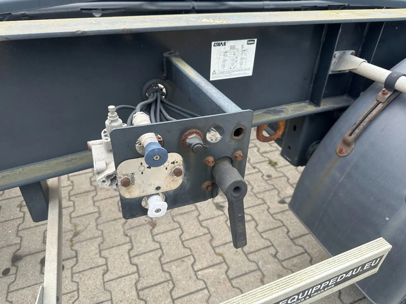 Puspiekabe noņemamā virsbūve/ Konteineru vedējs TURBOS HOET Turbo's Hoet 20FT High Cube GOOSENECK ADR CHASSIS / BPW + DISC / ADR (FL, AT, OX) / NL- trailer / APK / 2x available: foto 13 Puspiekabe noņemamā virsbūve/ Konteineru vedējs TURBOS HOET Turbo's Hoet 20FT High Cube GOOSENECK ADR CHASSIS / BPW + DISC / ADR (FL, AT, OX) / NL- trailer / APK / 2x available: foto 13