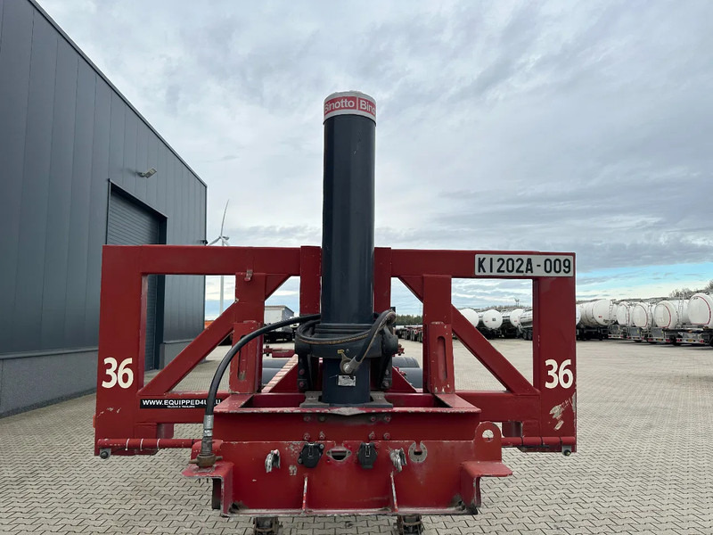 Van Hool 2 AXLE 20FT TIPPING-CHASSIS, TWIN-TIRES, BPW + DRUM, ALCOA - Puspiekabe noņemamā virsbūve/ Konteineru vedējs: foto 5 Van Hool 2 AXLE 20FT TIPPING-CHASSIS, TWIN-TIRES, BPW + DRUM, ALCOA - Puspiekabe noņemamā virsbūve/ Konteineru vedējs: foto 5