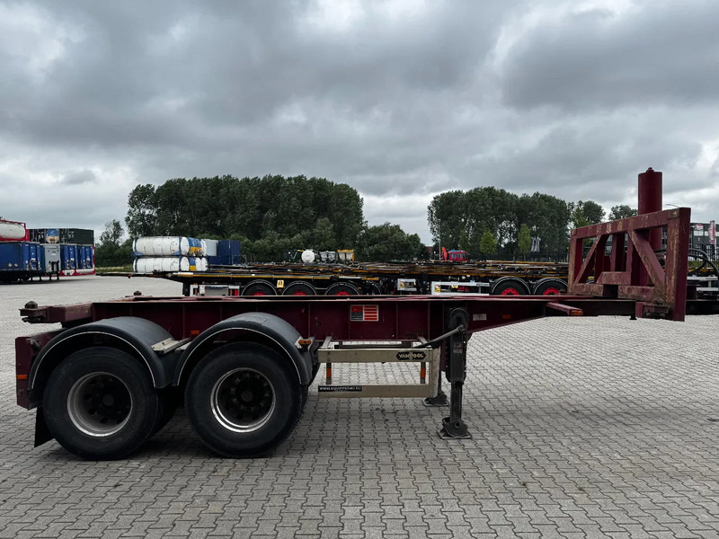 Van Hool 2 AXLE 20FT TIPPING-CHASSIS, TWIN-TIRES, BPW + DRUM, ALCOA - Puspiekabe noņemamā virsbūve/ Konteineru vedējs: foto 3 Van Hool 2 AXLE 20FT TIPPING-CHASSIS, TWIN-TIRES, BPW + DRUM, ALCOA - Puspiekabe noņemamā virsbūve/ Konteineru vedējs: foto 3