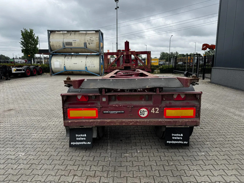 Van Hool 2 AXLE 20FT TIPPING-CHASSIS, TWIN-TIRES, BPW + DRUM, ALCOA - Puspiekabe noņemamā virsbūve/ Konteineru vedējs: foto 5 Van Hool 2 AXLE 20FT TIPPING-CHASSIS, TWIN-TIRES, BPW + DRUM, ALCOA - Puspiekabe noņemamā virsbūve/ Konteineru vedējs: foto 5